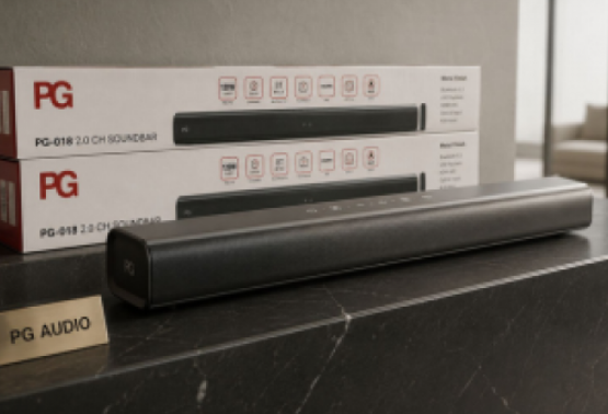Barra de Sonido PG PG-018 con Bluetooth | Sonido Envolvente para TV, PC y Celular
