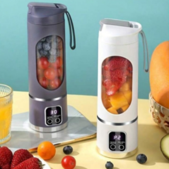Mini Licuadora Portátil Profesional USB | Batidora Recargable para Jugos, Smoothies y Batidos