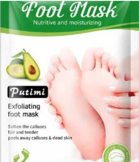 Mascarilla Exfoliante de Pies con Aguacate | Food Mask
