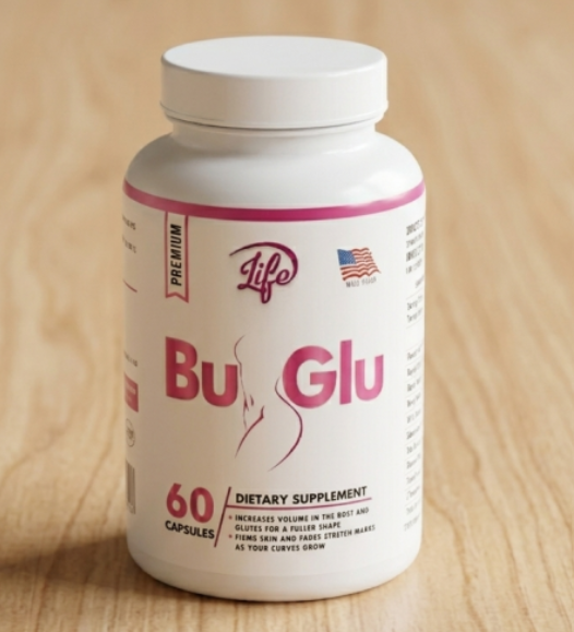 Bu-Glu Refuerza Busto y Glúteo - 60 Cápsulas