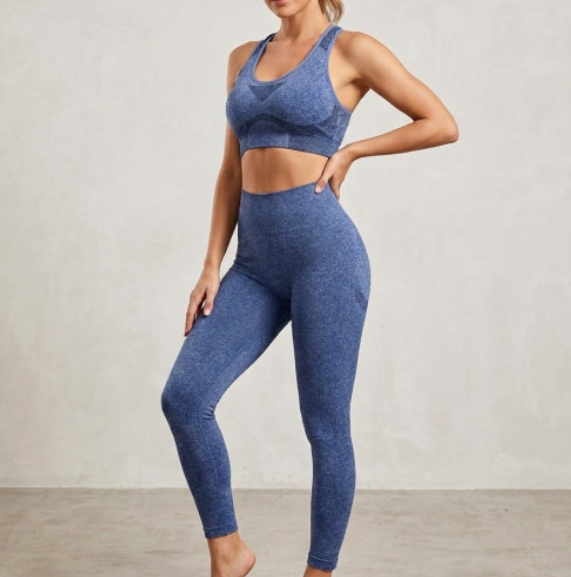Set Deportivo Pantalón Largo — Azul