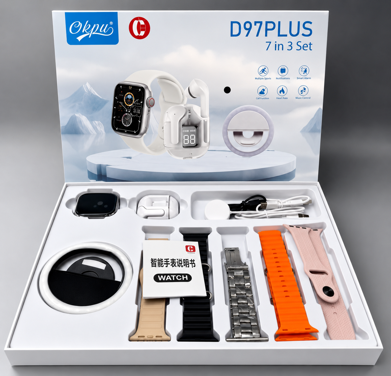 SET DE RELOJ 9+1 SMART D97PLUS