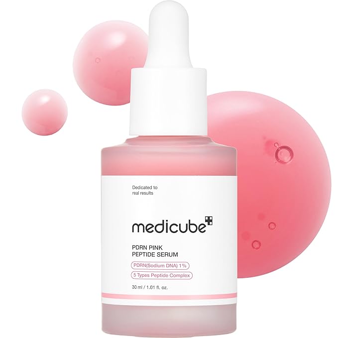 Medicube PDRN Pink Peptide Serum | Sérum de ADN de Salmón con Niacinamida y Péptidos 30ml