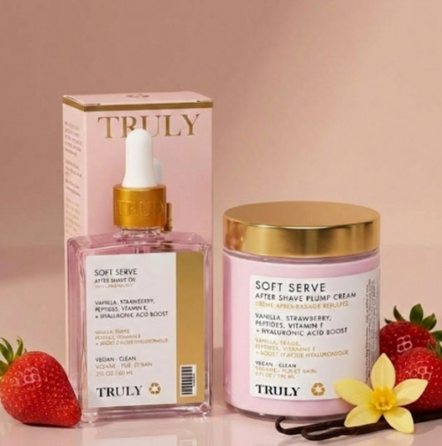 Combo 2x1 Truly – Crema + Sérum Fresa (Cuidado Corporal Completo)