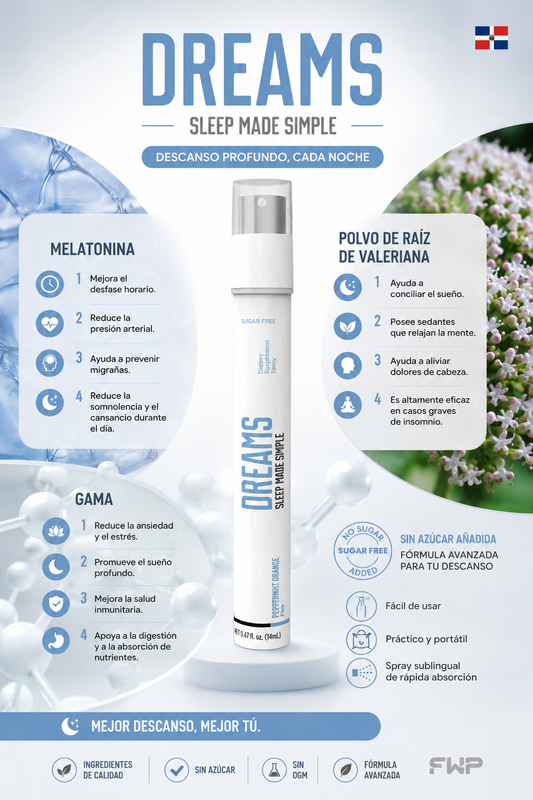 DREAMS™ | Tu aliado para noches más tranquilas y un descanso reparador