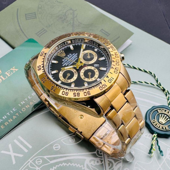Rolex Daytona Dorado-Negro