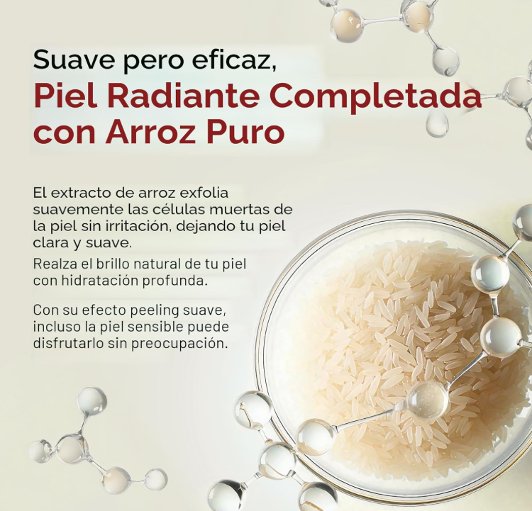 DR. MELAXIN Peel Shot Glow Ampoule 80ml | Ampolla Exfoliante de Arroz para Piel Radiante y Libre de Puntos Negros