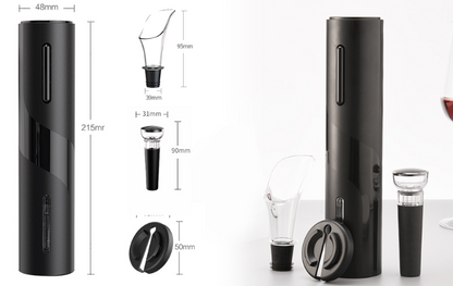 Destapador de Vino Eléctrico Recargable USB | Sacacorchos Automático para Botellas de Vino
