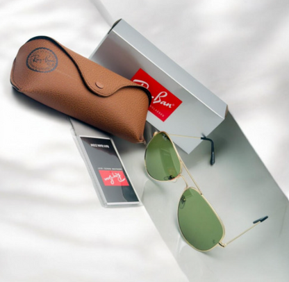 Gafas de Sol Estilo Aviator con Estuche Premium