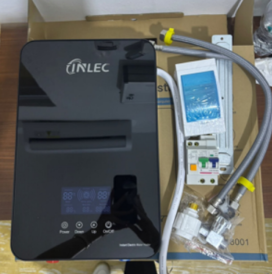 Calentador de Agua Instantáneo INLEC 8000W | Alta Potencia, Pantalla Digital y Agua Caliente al Instante