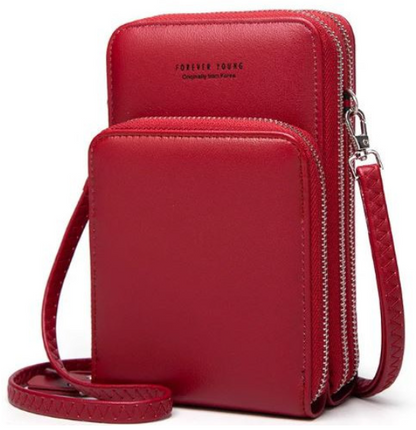 Cartera de Tirantes Aesthetic | Cuero PU | Múltiples Colores