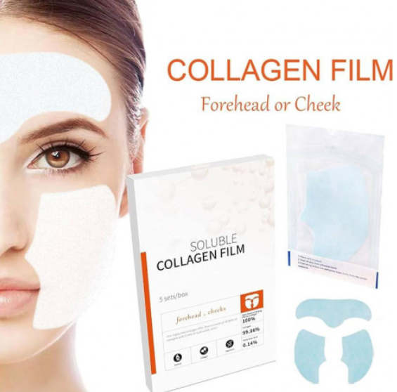 Mascarillas Solubles de Colágeno | 5 Sets por Caja