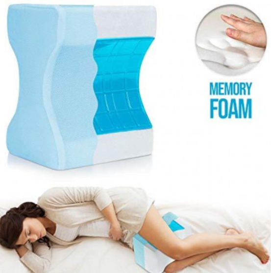 Almohada Ortopédica Refrescante para Rodillas — Espuma Viscoelástica con Gel