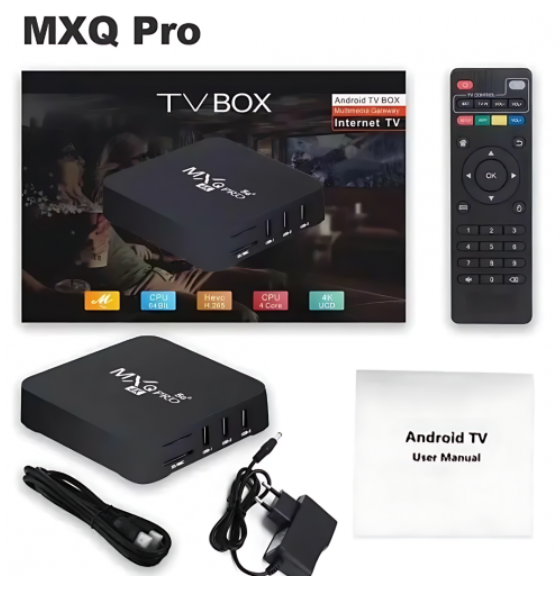 TV Box MXQ PRO Android — Convierte tu TV en Smart TV 4K