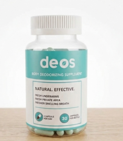 💧 DEOS – Control de Olor Corporal desde el Interior