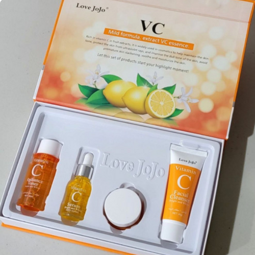 Kit Facial Vitamina C Love Jojo – Rutina Completa Iluminadora