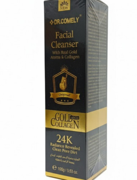 Limpiador Facial Dr. Comely con Oro 24K y Colágeno