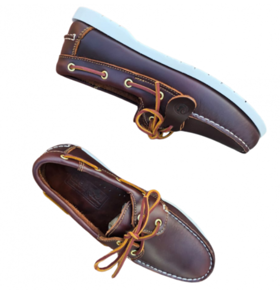 NAUTICO MARRON BLANCO