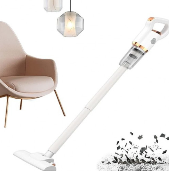 Aspiradora inalambrica multifuncional JB-168 12000 PA color blanco con accesorios incluidos
