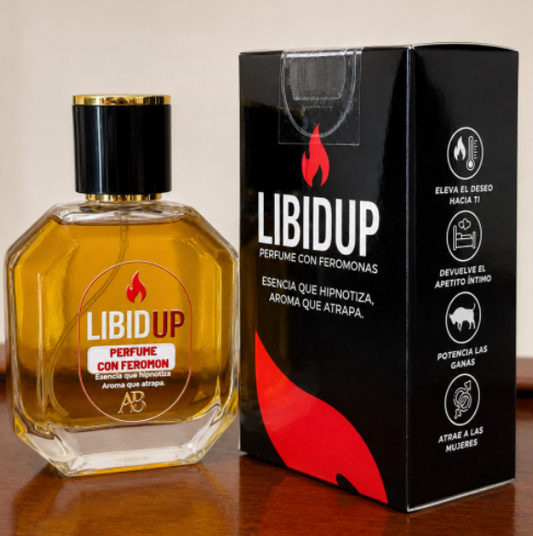 LIBIDUP Perfume con Feromonas 50ml Edición Premium para Hombre