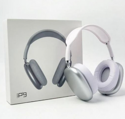 Audífonos Inalámbricos P9 color blanco con caja