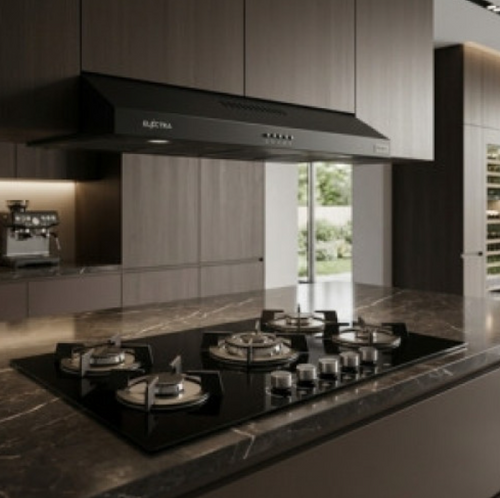 Extractor de Grasa Empotrable Premium – Negro Mate