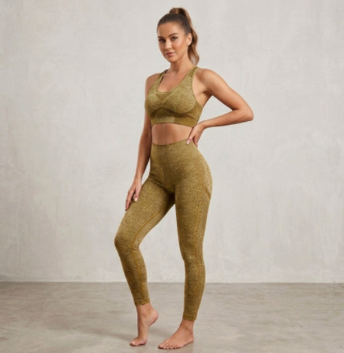 Set Deportivo Pantalón Largo — Verde Oliva