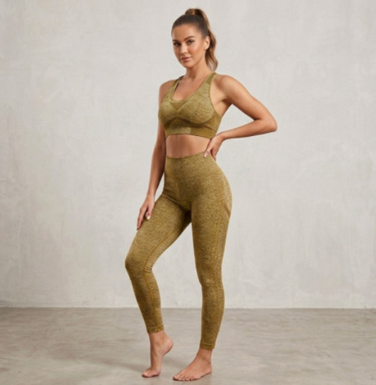 Set Deportivo Pantalón Largo — Verde Oliva