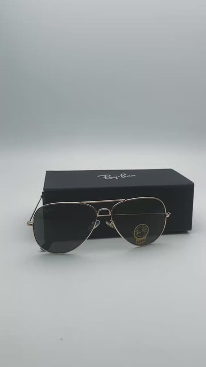 Gafas de Sol Estilo Aviator con Estuche Premium