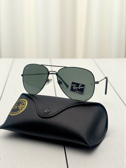 Gafas de Sol Estilo Aviator con Estuche Premium