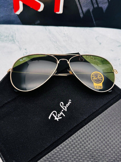 Gafas de Sol Estilo Aviator con Estuche Premium