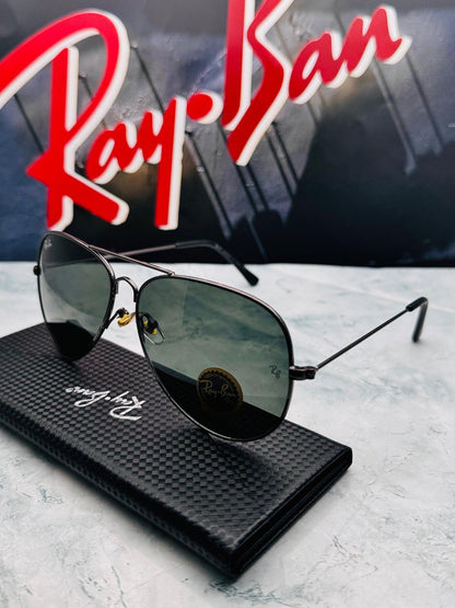 Gafas de Sol Estilo Aviator con Estuche Premium
