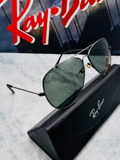 Gafas de Sol Estilo Aviator con Estuche Premium